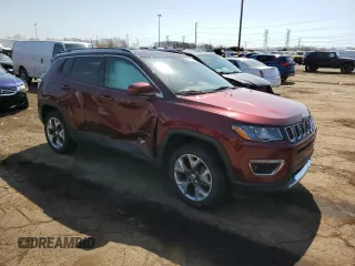 2021 Jeep Compass Limited with VIN 3C4NJDCBXMT550449, listed as a Copart auction lot 53431785 with 43,151 mi miles and Clean title. Bid and sale history available at DreamBid. Image 4.