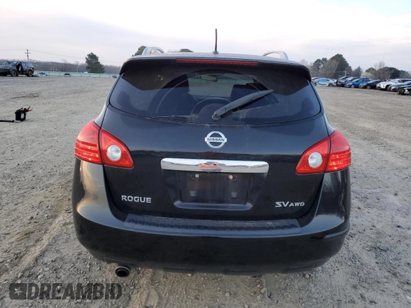 2012 Nissan Rogue SV with VIN JN8AS5MV8CW387128, listed as a Copart auction lot 49314615 with 125,439 mi miles and Clean Title. Bid and sale history available at carsss.com. Image 6.