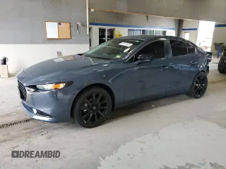 2023 Mazda 3 S Carbon Edition with VIN 3MZBPACM8PM383151, listed as a Copart auction lot 59720645 with 16,468 mi miles and Salvage title. Bid and sale history available at DreamBid. Image 1.