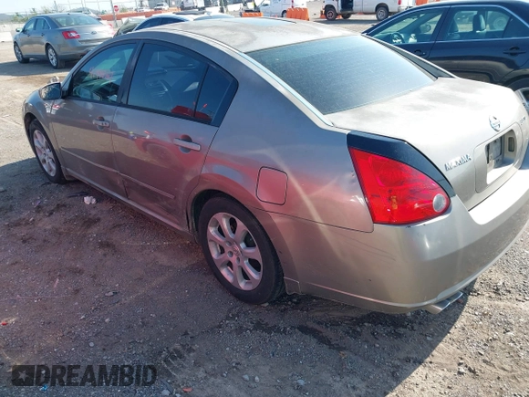 2007 Nissan Maxima 3.5 SE with VIN 1N4BA41E37C846712, listed as a IAAI auction lot 41990367 with 1 mi miles. Bid and sale history available at carsss.com. Image 3.