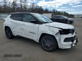 2023 Jeep Compass Limited with VIN 3C4NJDCN3PT552039, listed as a Copart auction lot 52554215 with 11,182 mi miles and Salvage Title. Bid and sale history available at DreamBid. Image 4.