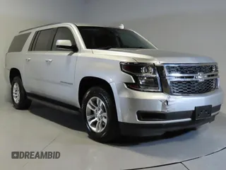 2018 Chevrolet Suburban LT with VIN 1GNSKHKC9JR395664, listed as a Copart auction lot 48152065 with 84,267 mi miles and Salvage Title. Bid and sale history available at carsss.com. Image 1.