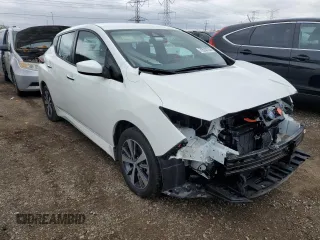 2020 Nissan LEAF with VIN 1N4BZ1BP6LC311665, listed as a Copart auction lot 79530784 with 15,170 mi miles and Salvage title. Bid and sale history available at DreamBid. Image 4.