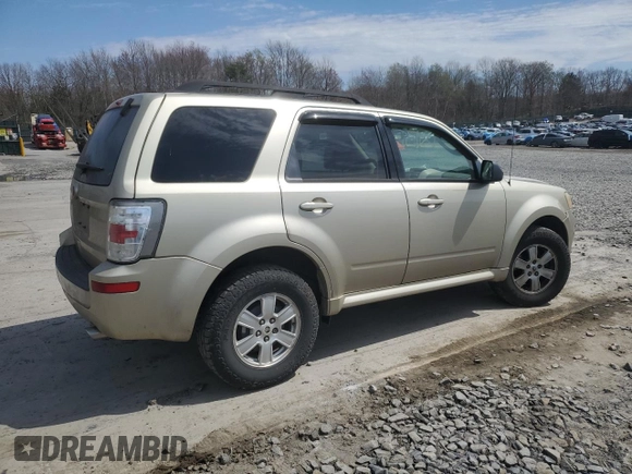 2010 Mercury Mariner z VIN 4M2CN9BG0AKJ17705, wystawiony jako Copart lot #53790315 z przebiegiem 154 832 mil mil oraz Szkody całkowita. Historia ofert i sprzedaży dostępna na DreamBid. Obrazek 3.