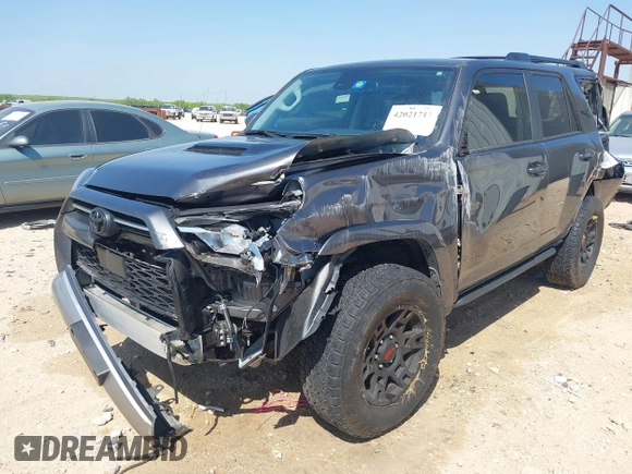 2023 Toyota 4Runner TRD Off Road Premium with VIN JTERU5JR1P6202743, listed as a IAAI auction lot 42021717 with 27,687 mi miles and . Bid and sale history available at DreamBid. Image 6.