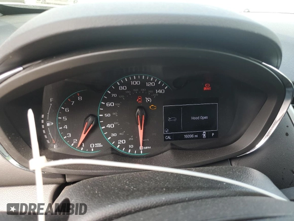 2020 Chevrolet Trax LS with VIN KL7CJKSB1LB087739, listed as a Copart auction lot 60591725 with 16,096 mi miles and Salvage title. Bid and sale history available at DreamBid. Image 9.