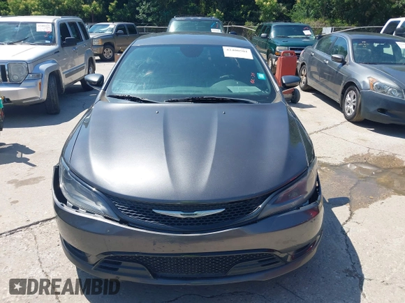 2015 Chrysler 200 S with VIN 1C3CCCBB6FN721931, listed as a IAAI auction lot 42400501 with 153,678 mi miles and . Bid and sale history available at DreamBid. Image 6.