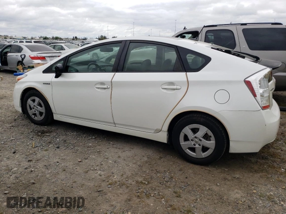 2011 Toyota Prius I with VIN JTDKN3DU0B0250849, listed as a Copart auction lot 53003945 with 253,985 mi miles and Clean Title. Bid and sale history available at DreamBid. Image 2.