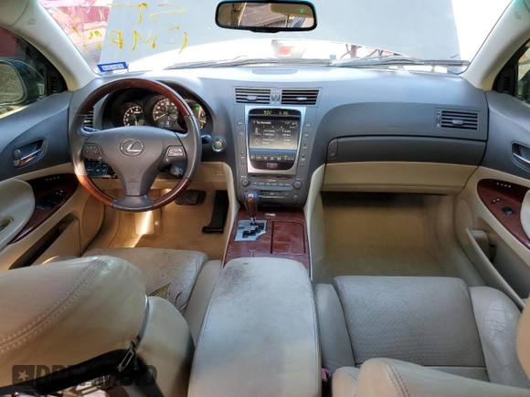 2008 Lexus GS 350 with VIN JTHBE96S780042165, listed as a Copart auction lot 66584414 with 206,625 mi miles and Salvage Title. Bid and sale history available at carsss.com. Image 8.