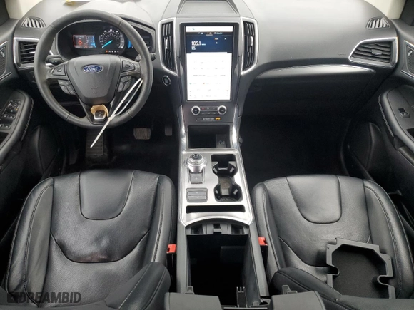 2022 Ford Edge Titanium with VIN 2FMPK4K99NBA54765, listed as a Copart auction lot 45870165 with 75,540 mi miles and Salvage Title. Bid and sale history available at carsss.com. Image 8.