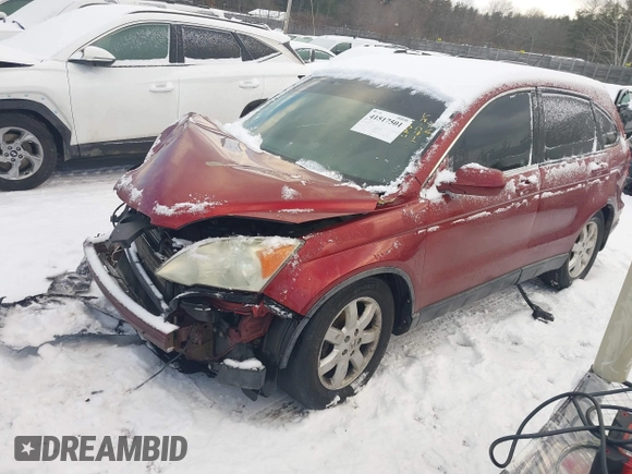 2008 Honda CR-V EX-L with VIN 5J6RE48798L046240, listed as a IAAI auction lot 41517501 with 177,083 mi miles. Bid and sale history available at carsss.com. Image 2.