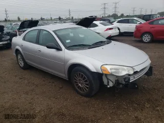 2004 Chrysler Sebring LX with VIN 1C3EL46X24N198408, listed as a Copart auction lot 70643114 with 107,030 mi miles and Salvage Title. Bid and sale history available at carsss.com. Image 4.