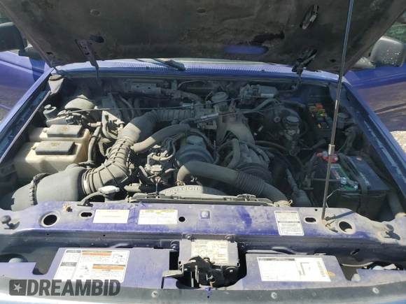 1995 Ford Ranger XL with VIN 1FTCR14A6SPA58247, listed as a Copart auction lot 48997625 with 179,875 mi miles and Salvage Title. Bid and sale history available at carsss.com. Image 12.