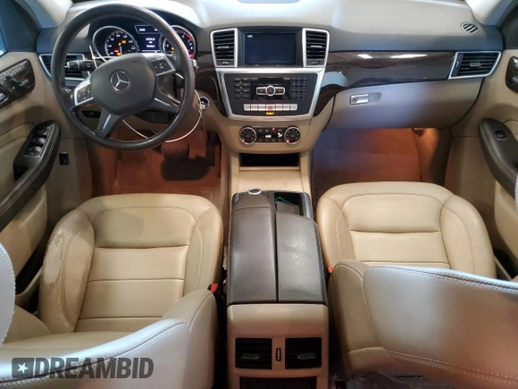 2012 Mercedes-Benz M 350 with VIN 4JGDA5HB4CA022711, listed as a Copart auction lot 56495635 with 99,461 mi miles and Salvage title. Bid and sale history available at DreamBid. Image 8.