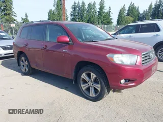2009 Toyota Highlander Sport z VIN JTEES43A992130559, wystawiony jako IAAI lot #42422282 z przebiegiem 117 404 mil mil oraz . Historia ofert i sprzedaży dostępna na DreamBid. Obrazek 1.