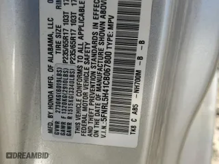 2012 Honda Odyssey EX with VIN 5FNRL5H41CB067800, listed as a Copart auction lot 76289844 with 199,236 mi miles and Salvage Title. Bid and sale history available at carsss.com. Image 13.