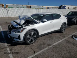 2023 Polestar 2 with VIN YSMED3KA1PL134093, listed as a Copart auction lot 79864724 with 0 mi miles and Salvage Title. Bid and sale history available at carsss.com. Image 1.