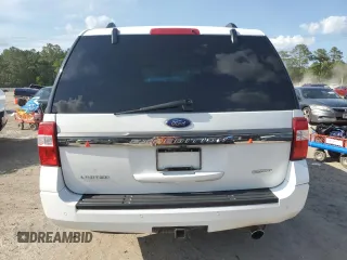 2016 Ford Expedition Limited with VIN 1FMJU1KT1GEF56168, listed as a Copart auction lot 54842505 with 128,885 mi miles and Salvage title. Bid and sale history available at DreamBid. Image 6.