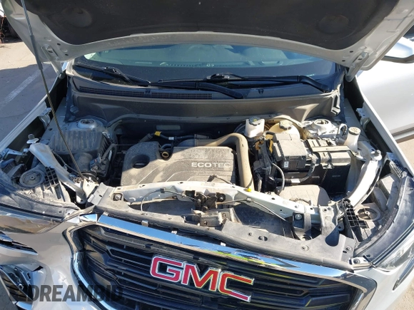 2020 GMC Terrain SLE with VIN 3GKALTEV2LL136210, listed as a IAAI auction lot 42135411 with 85,722 mi miles. Bid and sale history available at carsss.com. Image 10.