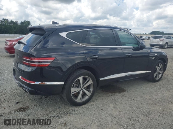 2021 Genesis GV80 with VIN KMUHBDSB6MU051632, listed as a Copart auction lot 56146815 with 32,288 mi miles and Salvage title. Bid and sale history available at DreamBid. Image 3.