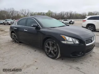 2014 Nissan Maxima 3.5 SV w/Sport Pkg with VIN 1N4AA5AP9EC468234, listed as a Copart auction lot 50946845 with 124,235 mi miles and Salvage Title. Bid and sale history available at carsss.com. Image 4.