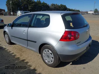 2007 Volkswagen Rabbit with VIN WVWBR71K67W170278, listed as a IAAI auction lot 41838374 with 109,890 mi miles. Bid and sale history available at carsss.com. Image 3.
