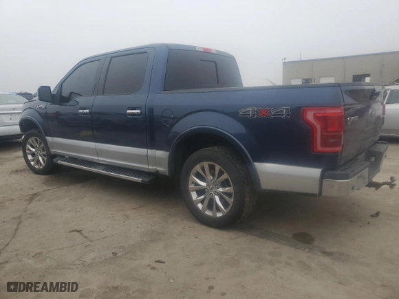 2016 Ford F-150 XLT with VIN 1FTEW1EF2GFA57606, listed as a Copart auction lot 44075235 with 150,495 mi miles and Salvage Title. Bid and sale history available at carsss.com. Image 2.