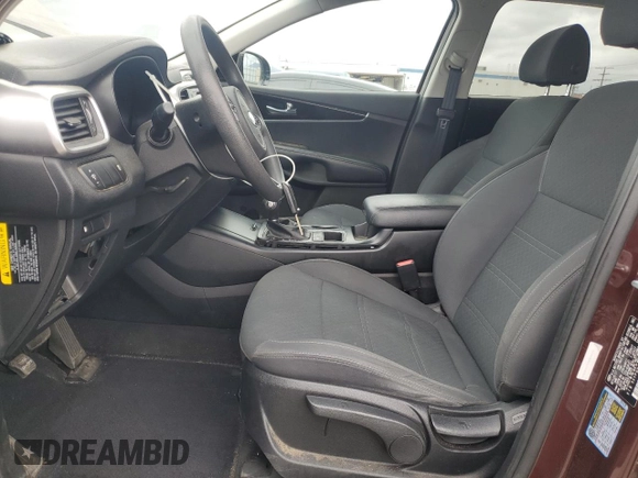 2018 Kia Sorento LX V6 with VIN 5XYPGDA53JG408550, listed as a Copart auction lot 47312265 with 141,255 mi miles and Salvage Title. Bid and sale history available at carsss.com. Image 7.