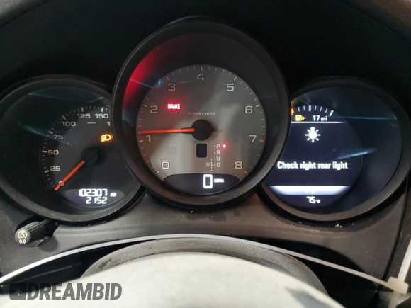 2016 Porsche Macan S with VIN WP1AB2A56GLB45765, listed as a Copart auction lot 57125575 with 102,307 mi miles and Salvage title. Bid and sale history available at DreamBid. Image 9.