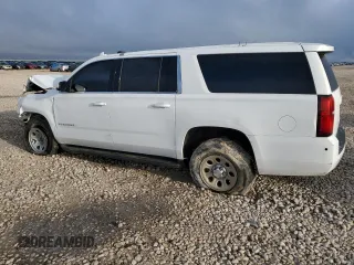 2020 Chevrolet Suburban Commercial with VIN 1GNSKKEC7LR192851, listed as a Copart auction lot 64365514 with 0 mi miles and Clean Title. Bid and sale history available at carsss.com. Image 2.