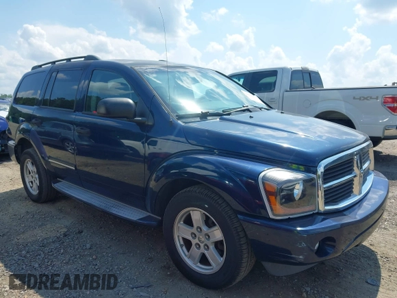 2005 Dodge Durango Limited with VIN 1D4HB58D25F544511, listed as a IAAI auction lot 42411873 with 130,735 mi miles and . Bid and sale history available at DreamBid. Image 1.