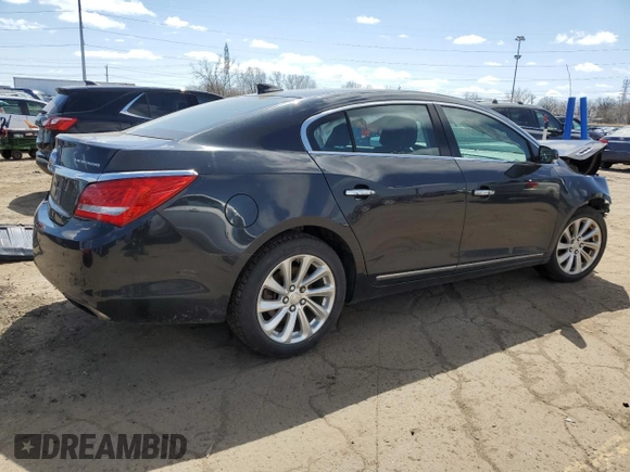 2015 Buick LaCrosse Leather with VIN 1G4GB5G33FF216643, listed as a Copart auction lot 52161765 with 167,924 mi miles and Clean Title. Bid and sale history available at carsss.com. Image 3.