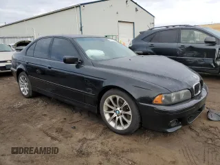 2003 BMW 5 Series 540iA with VIN WBADN63453GN88538, listed as a Copart auction lot 41917404 with 0 mi miles and Salvage Title. Bid and sale history available at carsss.com. Image 4.