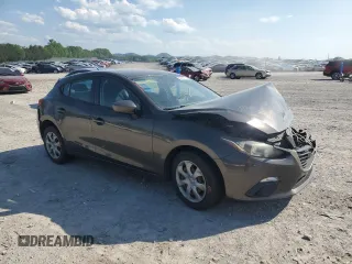 2015 Mazda 3 i Sport with VIN JM1BM1K75F1223408, listed as a Copart auction lot 54992705 with 93,925 mi miles and Salvage Title. Bid and sale history available at DreamBid. Image 4.