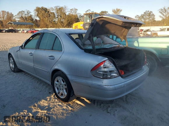 2003 Mercedes-Benz E-Class 3.2L with VIN WDBUF65JX3A109227, listed as a Copart auction lot 76540954 with 108,222 mi miles and Salvage Title. Bid and sale history available at carsss.com. Image 2.