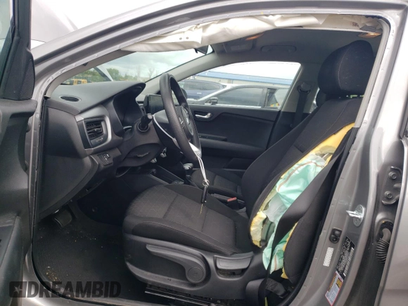 2021 Kia Rio S with VIN 3KPA24AD2ME401151, listed as a Copart auction lot 63223013 with 42,779 mi miles and Salvage Title. Bid and sale history available at DreamBid. Image 7.