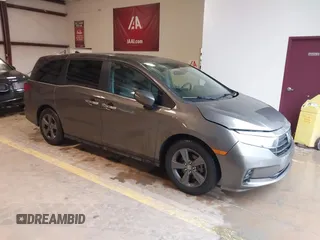 2022 Honda Odyssey EX with VIN 5FNRL6H52NB029946, listed as a IAAI auction lot 42223902 with 44,756 mi miles and . Bid and sale history available at DreamBid. Image 1.