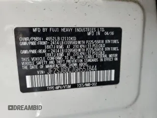 2016 Subaru Forester 2.0XT Premium with VIN JF2SJGDC7GH557844, listed as a Copart auction lot 42324795 with 0 mi miles and Salvage Title. Bid and sale history available at carsss.com. Image 15.