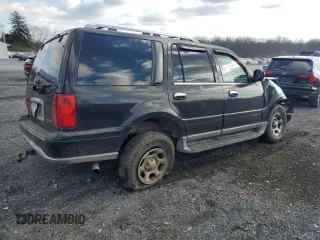 2001 Lincoln Navigator z VIN 5LMFU28R01LJ32925, wystawiony jako Copart lot #83013504 z przebiegiem 132 750 mil mil oraz Szkody całkowita. Historia ofert i sprzedaży dostępna na DreamBid. Obrazek 3.