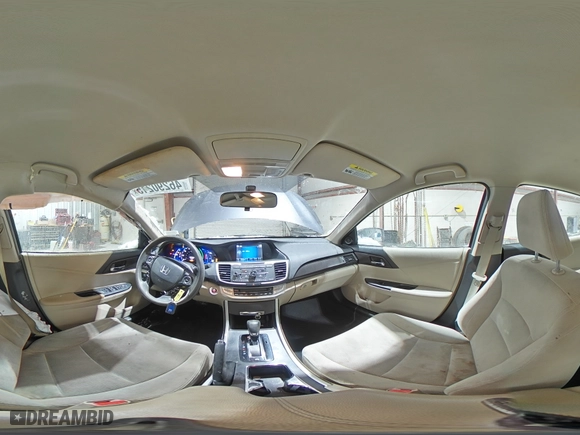 2014 Honda Accord Hybrid with VIN 1HGCR6F38EA002802, listed as a Copart auction lot 46290215 with 109,638 mi miles and Salvage Title. Bid and sale history available at carsss.com. Image 13.