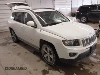 2017 Jeep Compass Latitude with VIN 1C4NJDEB6HD101312, listed as a IAAI auction lot 41443770 with 79,264 mi miles and . Bid and sale history available at DreamBid. Image 1.