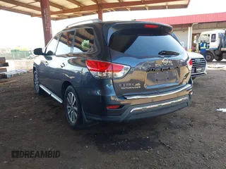 2014 Nissan Pathfinder SV z VIN 5N1AR2MM4EC654746, wystawiony jako IAAI lot #42009849 z przebiegiem 154 827 mil mil oraz . Historia ofert i sprzedaży dostępna na DreamBid. Obrazek 3.