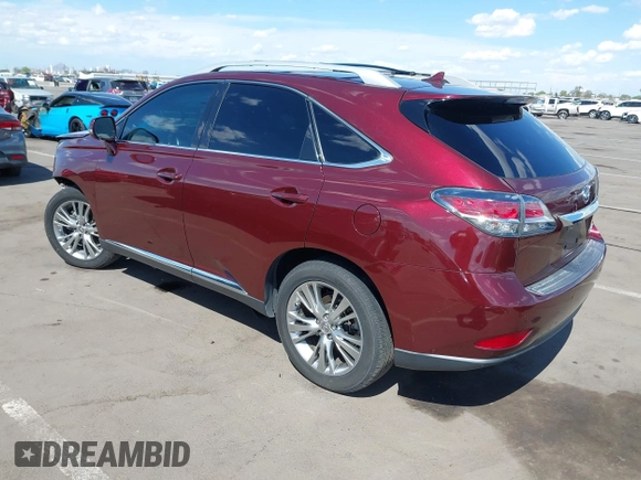 2013 Lexus RX 350 z VIN 2T2ZK1BA5DC127735, wystawiony jako IAAI lot #42139401 z przebiegiem 86 093 mil mil oraz . Historia ofert i sprzedaży dostępna na DreamBid. Obrazek 3.