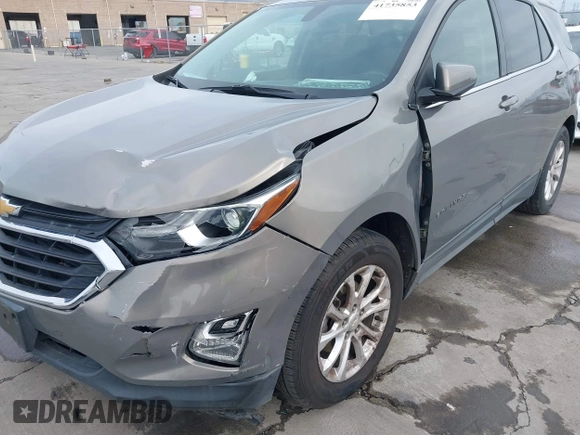 2018 Chevrolet Equinox LT with VIN 3GNAXJEV8JS567150, listed as a IAAI auction lot 41735853 with 156,078 mi miles and . Bid and sale history available at carsss.com. Image 6.