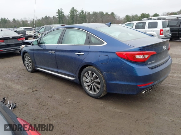 2016 Hyundai Sonata Sport with VIN 5NPE34AF1GH325597, listed as a IAAI auction lot 41996753 with 139,616 mi miles and . Bid and sale history available at DreamBid. Image 3.