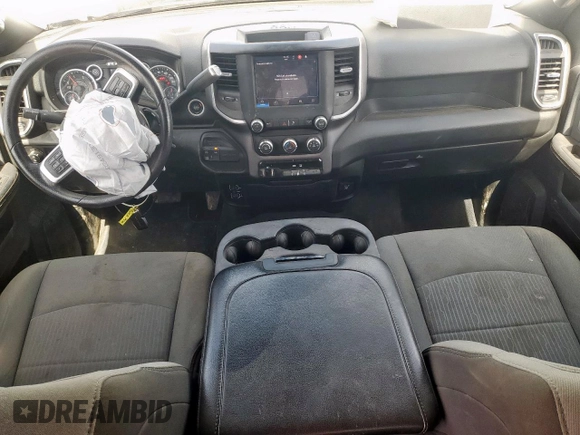 2022 Ram 2500 Big Horn with VIN 3C6UR5DL9NG441175, listed as a Copart auction lot 57488395 with 37,610 mi miles and Salvage title. Bid and sale history available at DreamBid. Image 8.
