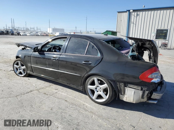 2009 Mercedes-Benz E-Class Luxury 3.5L with VIN WDBUF56X49B369848, listed as a Copart auction lot 48817765 with 99,457 mi miles and Salvage Title. Bid and sale history available at carsss.com. Image 2.