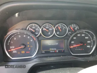 2021 Chevrolet Silverado 1500 LT with VIN 3GCUYDET6MG206476, listed as a Copart auction lot 53552215 with 130,103 mi miles and Salvage Title. Bid and sale history available at carsss.com. Image 9.