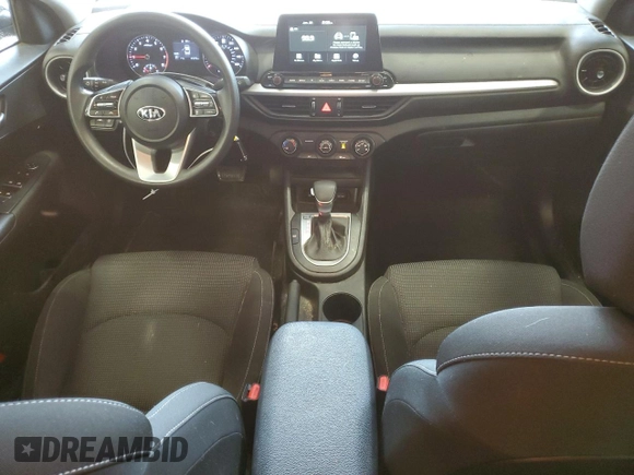 2021 Kia Forte LXS with VIN 3KPF24AD6ME391617, listed as a Copart auction lot 61461165 with 61,272 mi miles and Salvage title. Bid and sale history available at DreamBid. Image 8.