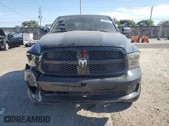 2018 Ram 1500 Express with VIN 1C6RR7FG7JS332105, listed as a Copart auction lot 83868994 with 94,747 mi miles and Salvage Title. Bid and sale history available at carsss.com. Image 5.